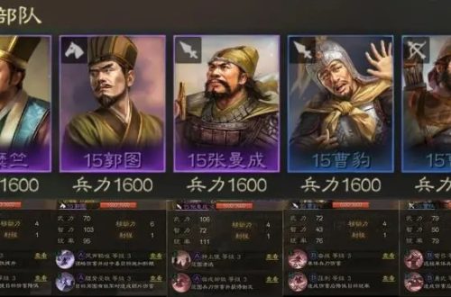 三国志战棋版4级地攻略兵力推荐